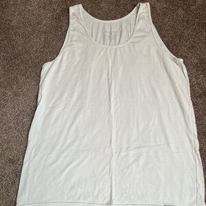 Doreanse Cotton Wife Beater Tank Top White